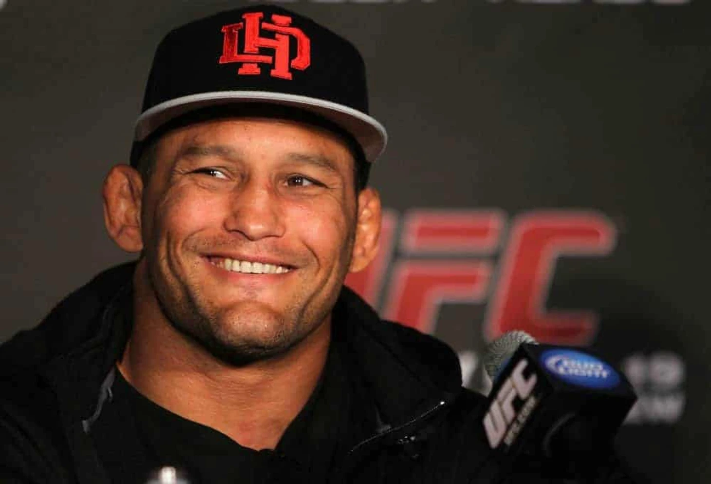 SAN FRANCISCO, CA – NOVEMBER 17: Dan Henderson attends the UFC 139 pre-fight press conference at the Fort Mason Center on November 17, 2011 in San Francisco, California. (Photo by Josh Hedges/Zuffa LLC/Zuffa LLC via Getty Images)