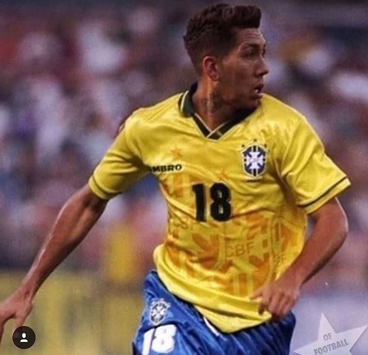 Роберто Фирменно в форме сборной Бразилии 1994 года