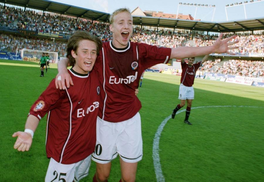 Томаш Росицки и Иржи Ярошик