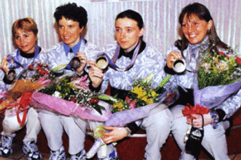 Биатлонистки после Нагано