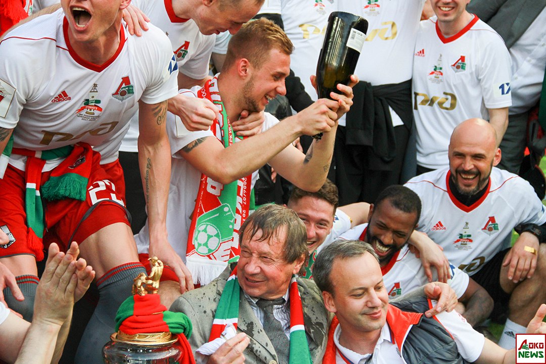 Локомотив - Чемпион! Фото: Дмитрий Бурдонов / Loko.News