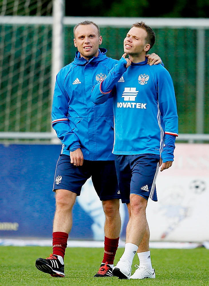 Денис Глушаков и Роман Шишкин