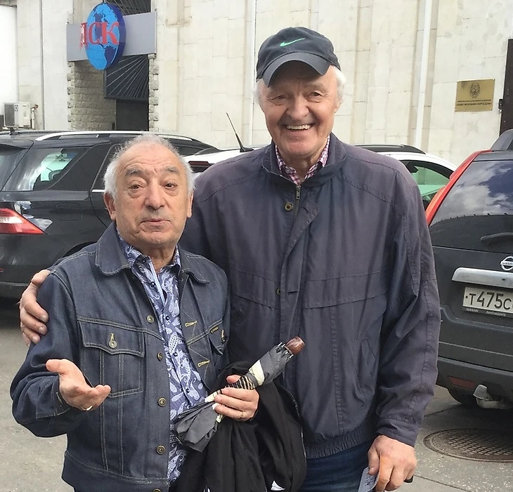 Борис Акбашев и Юрий Климов