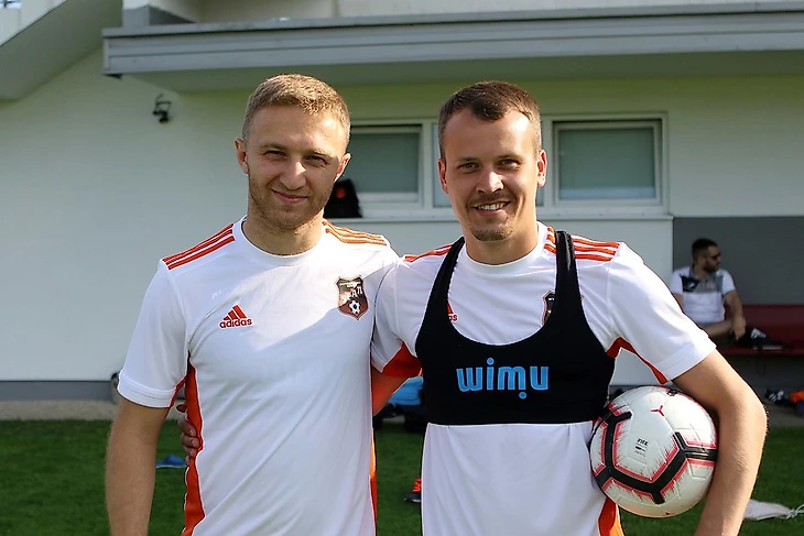 Вараздат Ароян и Денис Поляков