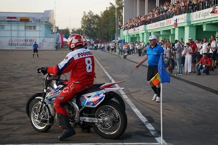 Финал чемпионата Европы по мотоболу