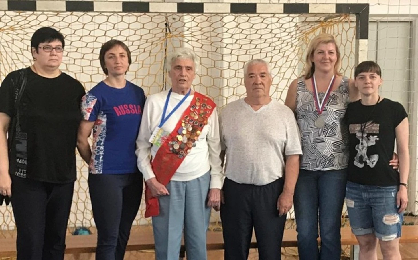 Тамара Морозова с молодыми коллегами