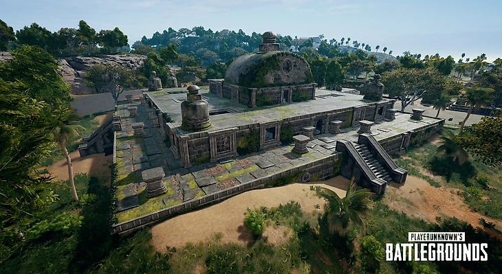 Карта Sanhok в игре PUBG