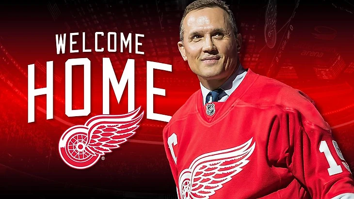Red Wings name Steve Yzerman Executive Vice President and General Manager