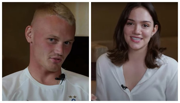 📹«За деньги – да». Под какую песню Тюкавин катался бы на льду и кому круче забить из топов РПЛ? Ответы на все вопросы у Жени Медведевой