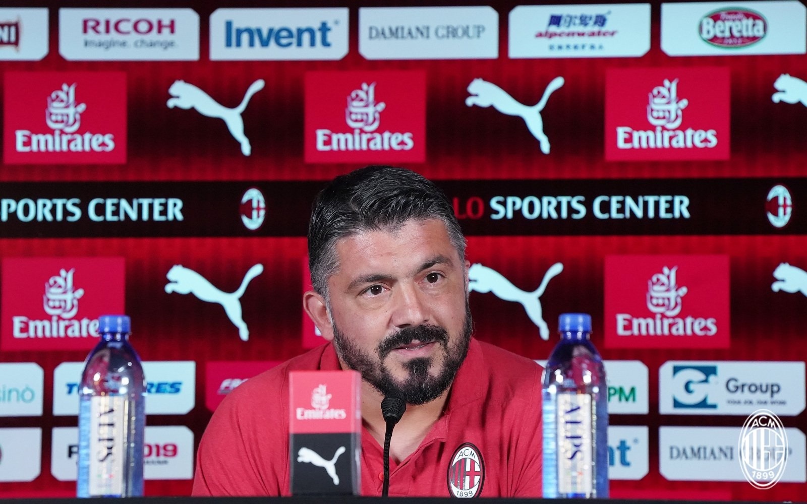 Пресс-конференция Дженнаро Гаттузо перед матчем с «Интером»