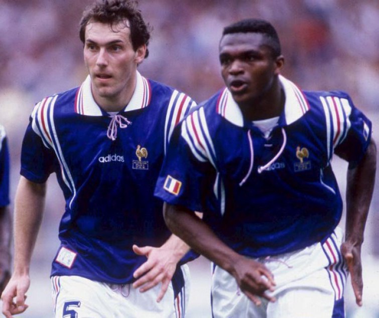 Марсель Десайи, фото, Сборная Франции по футболу, Лоран Блан