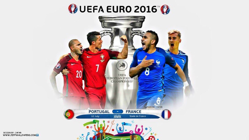Евро-2016, Сборная Португалии по футболу, Сборная Франции по футболу