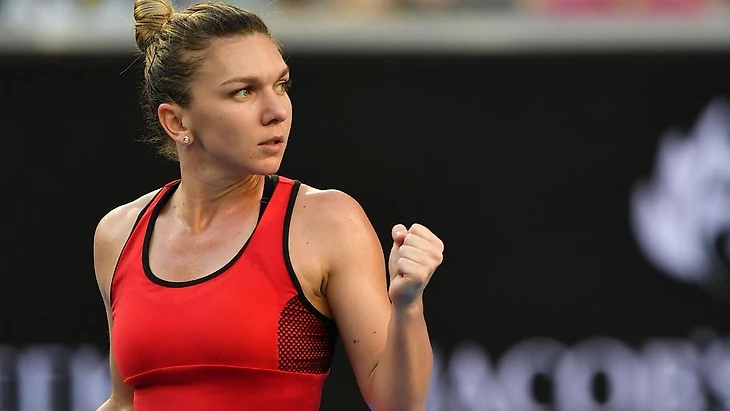 Для Симоны сетка оказалась непростой