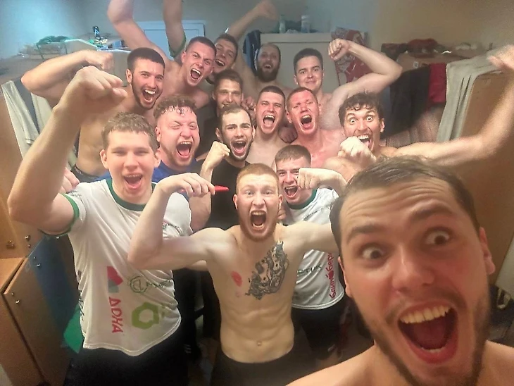 Чемпионская раздевалка