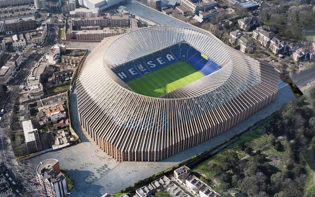 Проект нового стадиона &quout;Челси&quout;
