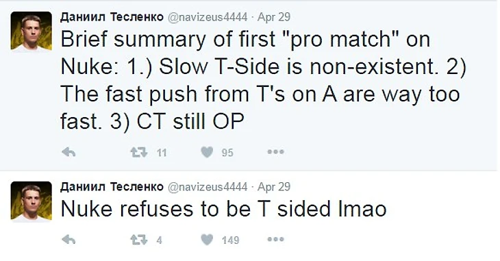 зевс твиттер Нюк