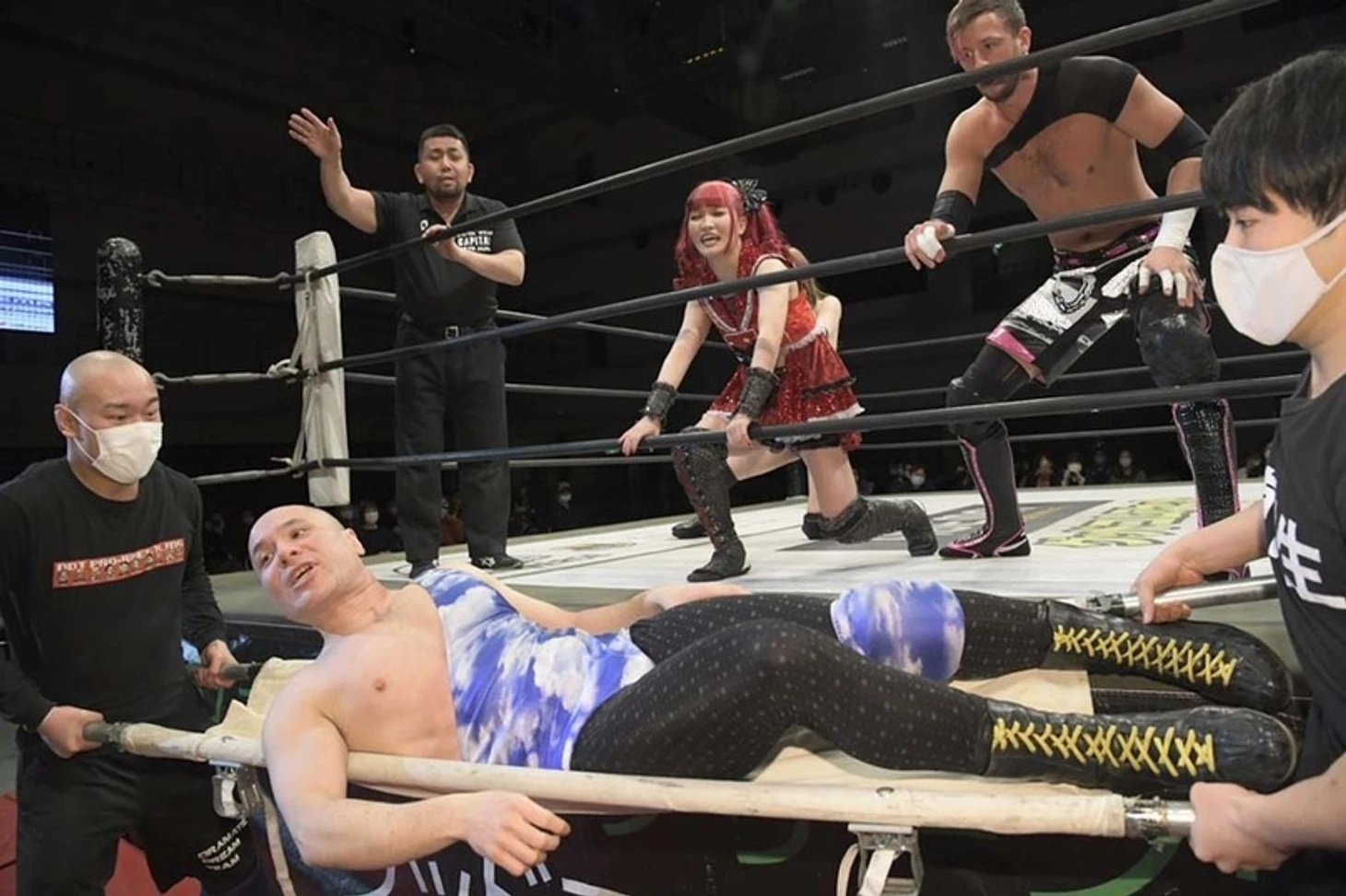 Обзор DDT Friendship, Hard Work, and Victory in Nagoya 23.02. 2021 (+ мэйн-ивент DDT Into the Fight от 28.02.2021), изображение №4