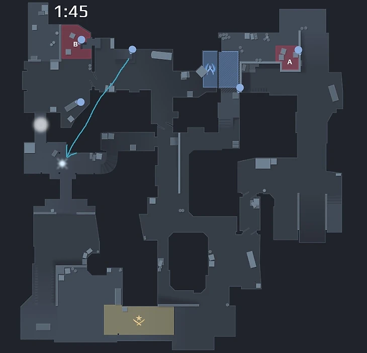 Out of meta #1: агрессивный 2B-сетап защиты на Dust2, изображение №3