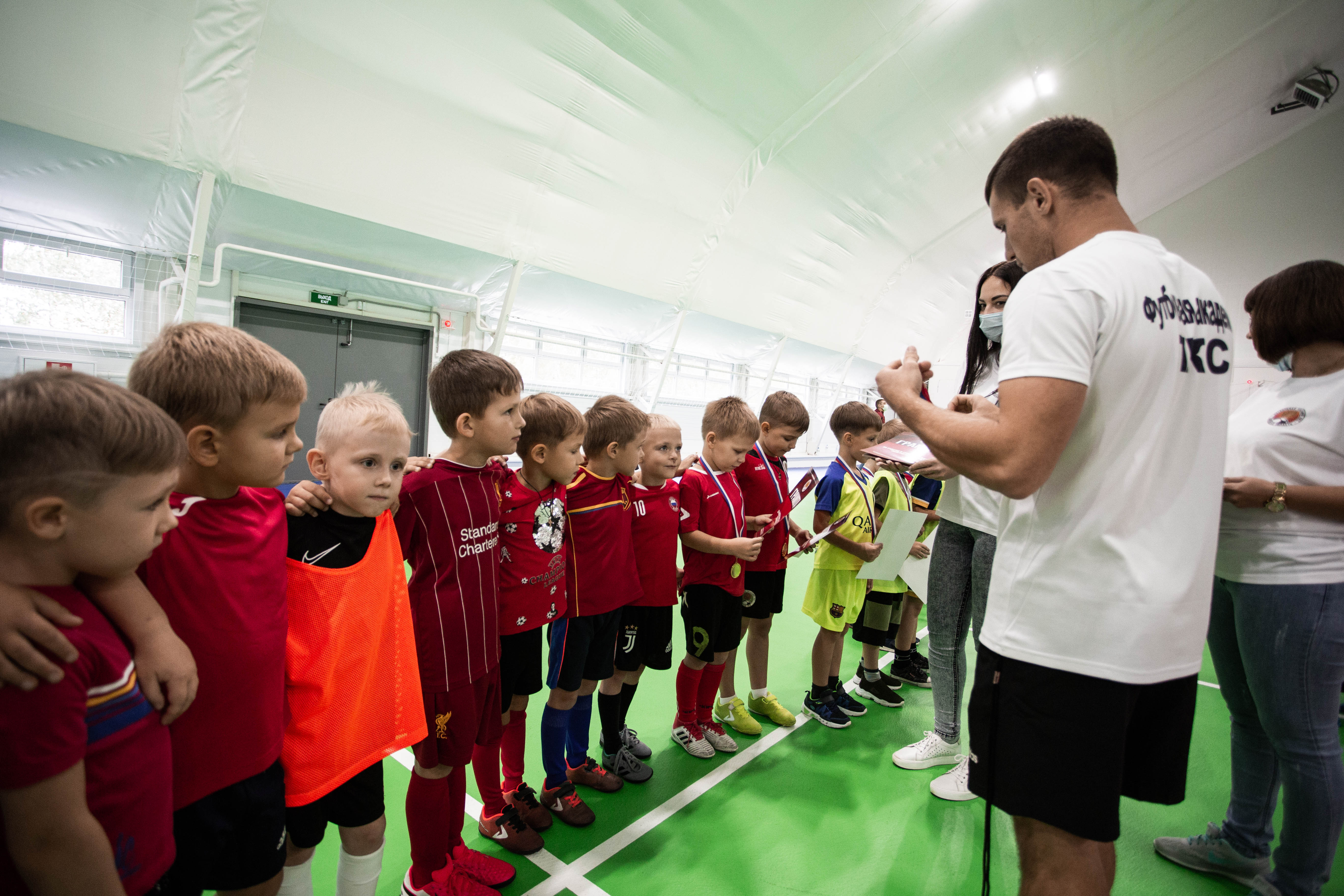 Футбол для самых маленьких в Липецке