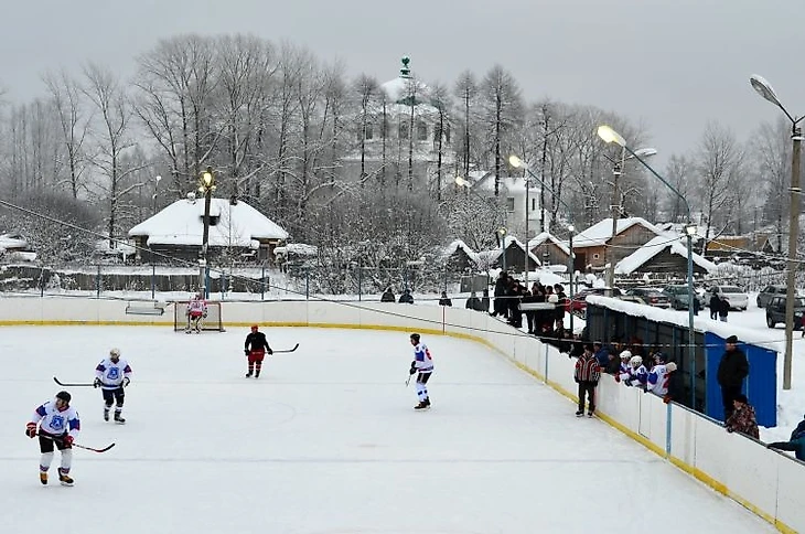 Фрагмент Кубка Возрождения В Каргополе