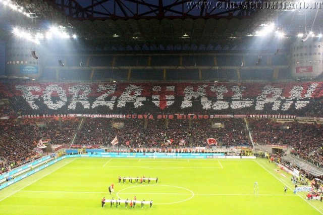 Милан 1-0 Лацио, 13 апреля 2019 года: фото Curva Sud