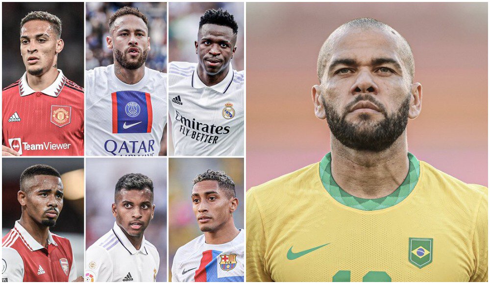 Манчестер Юнайтед, Барселона, Реал Мадрид, Ювентус, Ливерпуль, Сборная Бразилии по футболу, ПСЖ