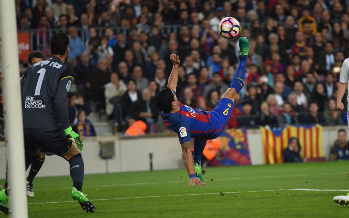 Бисиклета по-каталонски. Все голы ударом через себя в исполнении игроков «Барселоны» в XXI веке