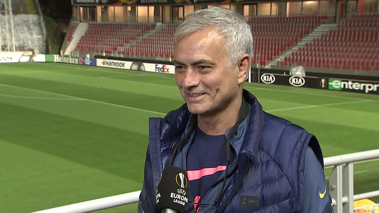 Моуринью – в Антверпене: оценил стадион, отметил силу соперника, похвалил Леко, но рассчитывает только на победу