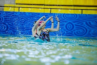 Фото-моменты с учебно-тренировочного сбора по синхронному плаванию