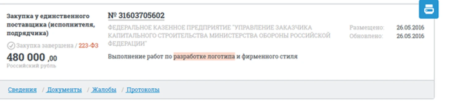 Госзакупки