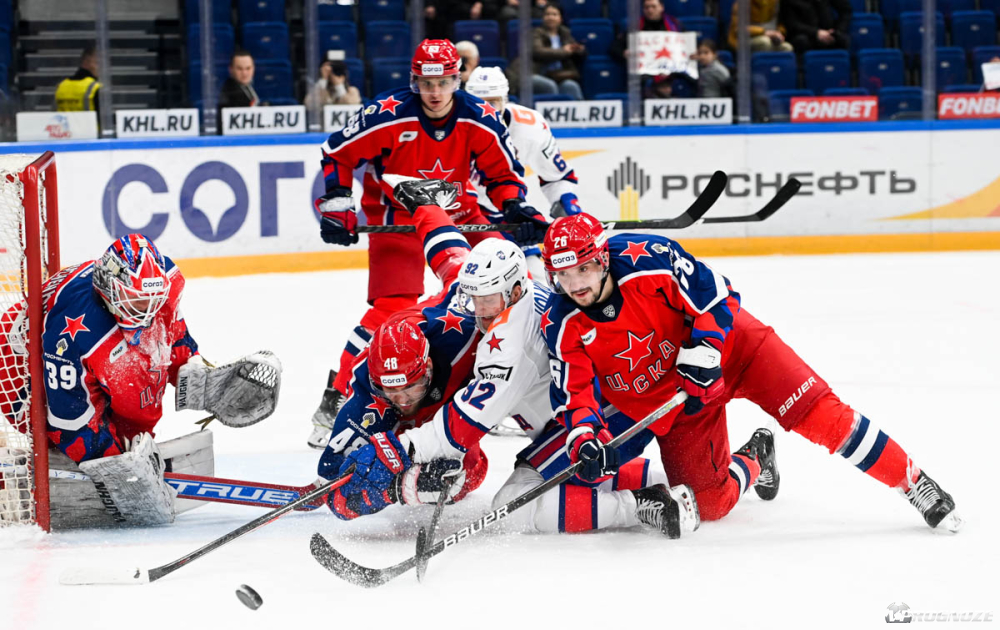 Дерби в КХЛ: СКА — ЦСКА 25.01.2023