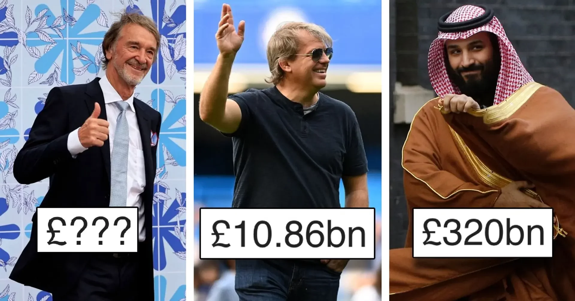 Челси, Ливерпуль, Манчестер Юнайтед, Ньюкасл, Клубы