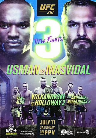 UFC 251: все бои турнира!