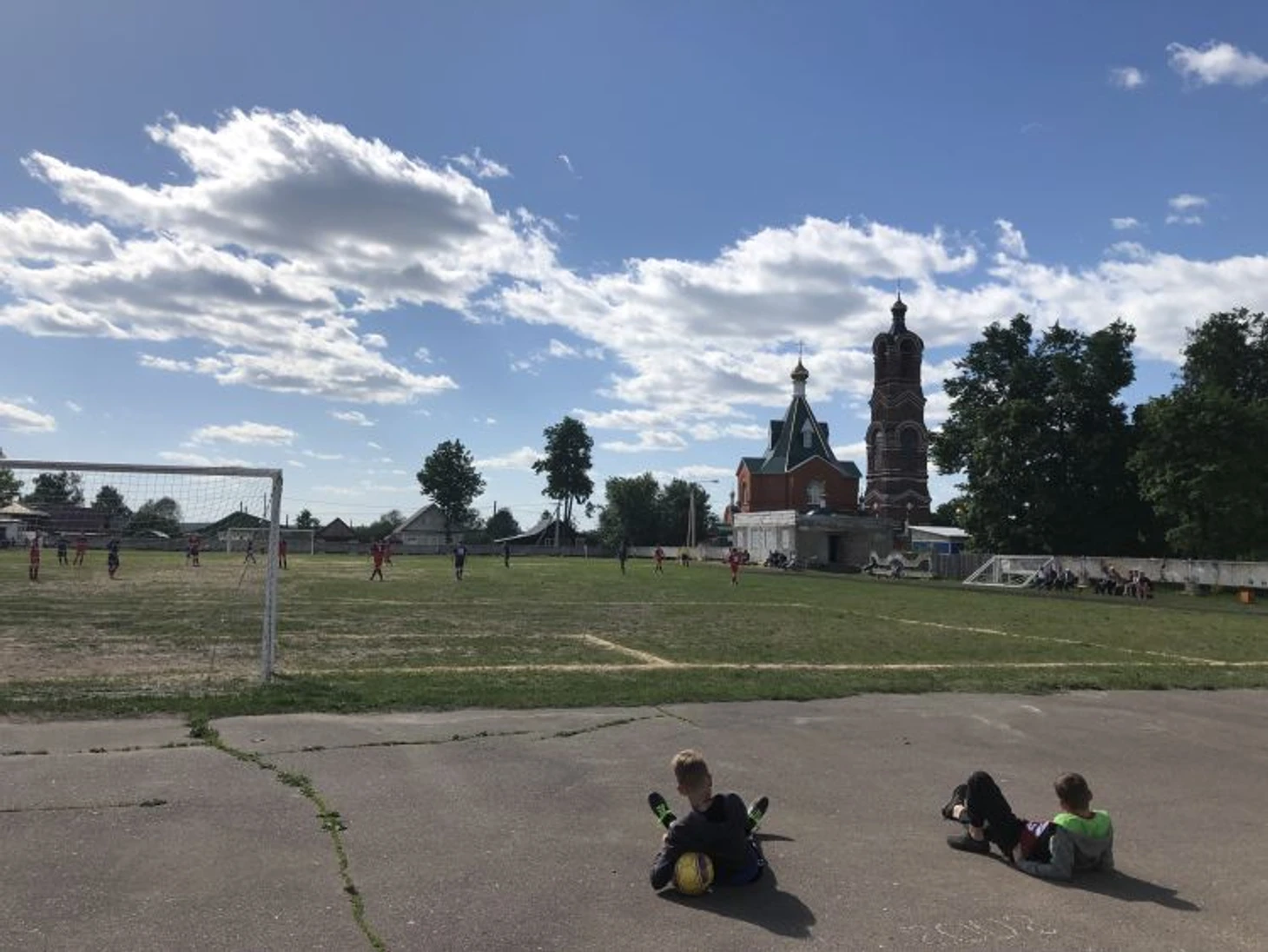 Футбол в Меленках