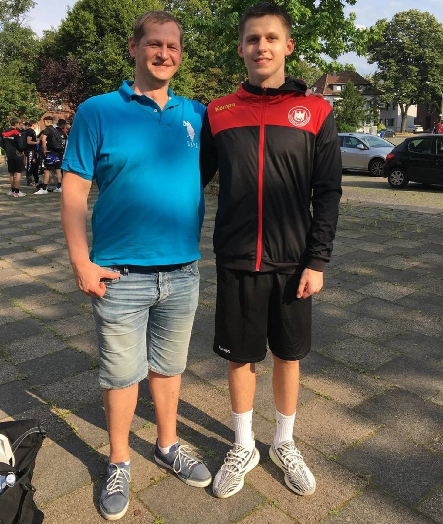 За основу "Берлина" дебютировал белорус: 19 лет, играет в немецкой "молодежке", отец — гандболист, изображение №7