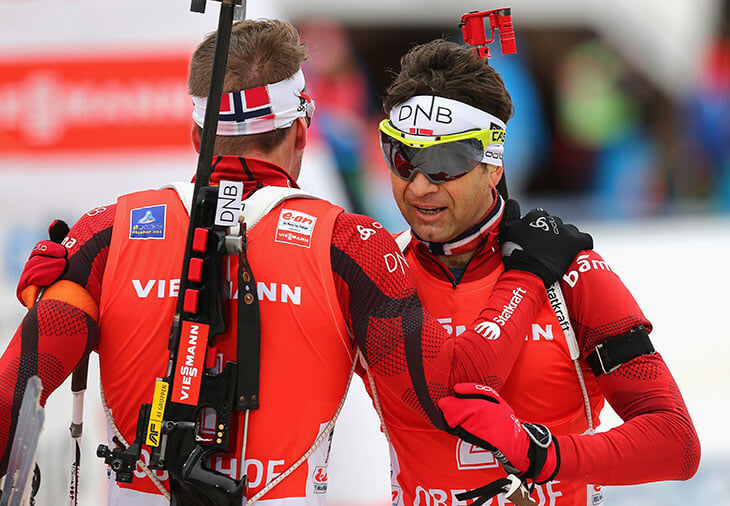 сборная Норвегии, Уле Эйнар Бьорндален, сборная Норвегии, лыжные гонки, Мартин Йонсруд Сундбю
