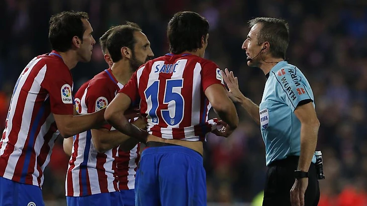 Четыре Atletico игроки опротестовали решение Фернандеса ...