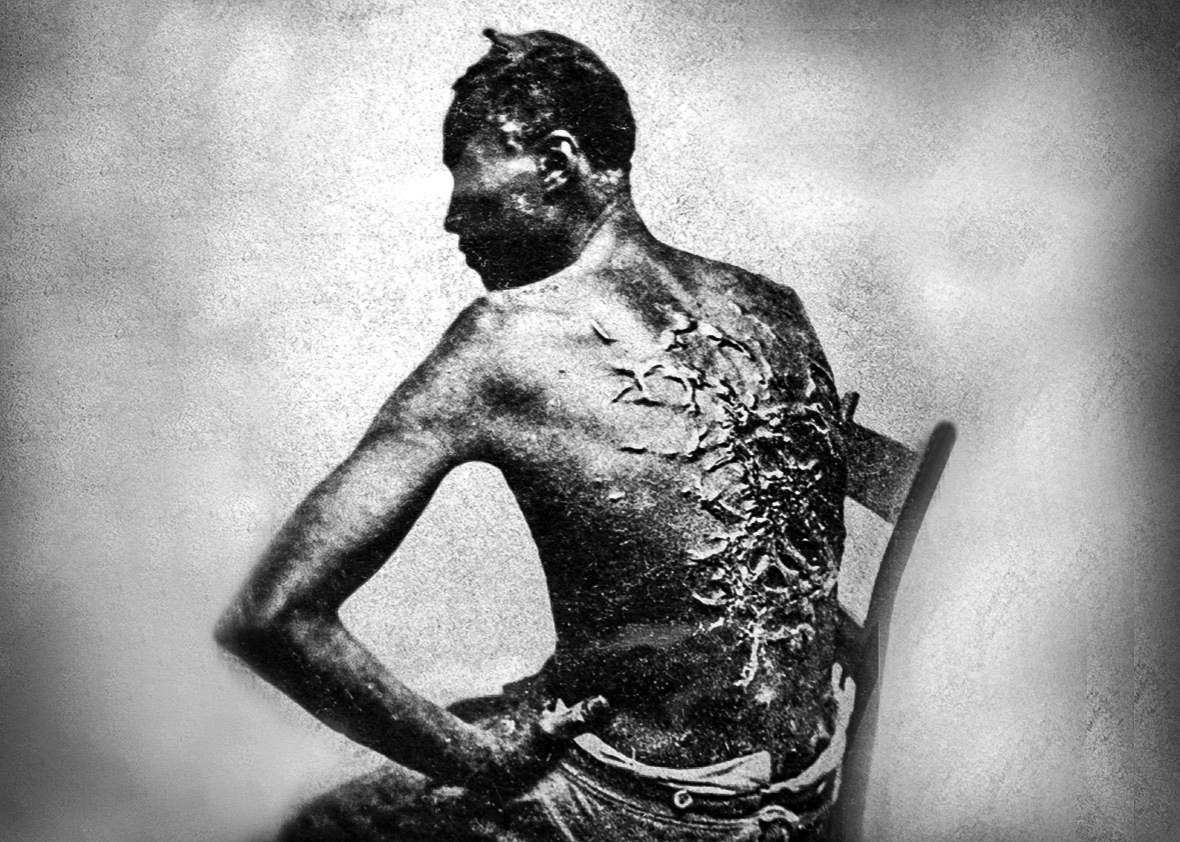 Избитый раб, Луизианна