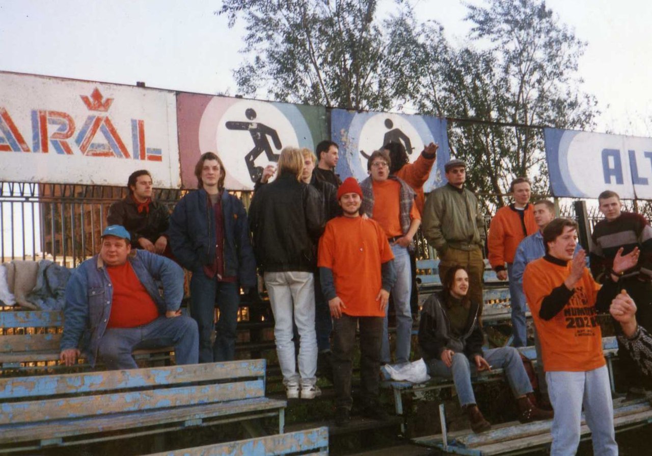 Болельщики Асмарала в 1995 году