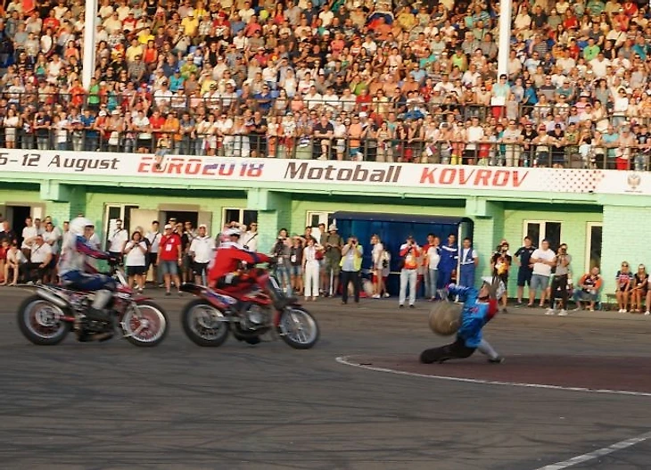Финал чемпионата Европы по мотоболу