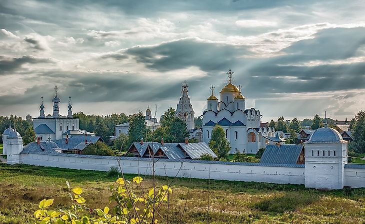 Суздальский монастырь в 17 веке