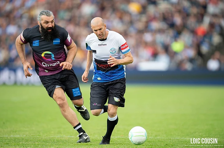 Себастьен Шабаль и Зиннедин Зидан