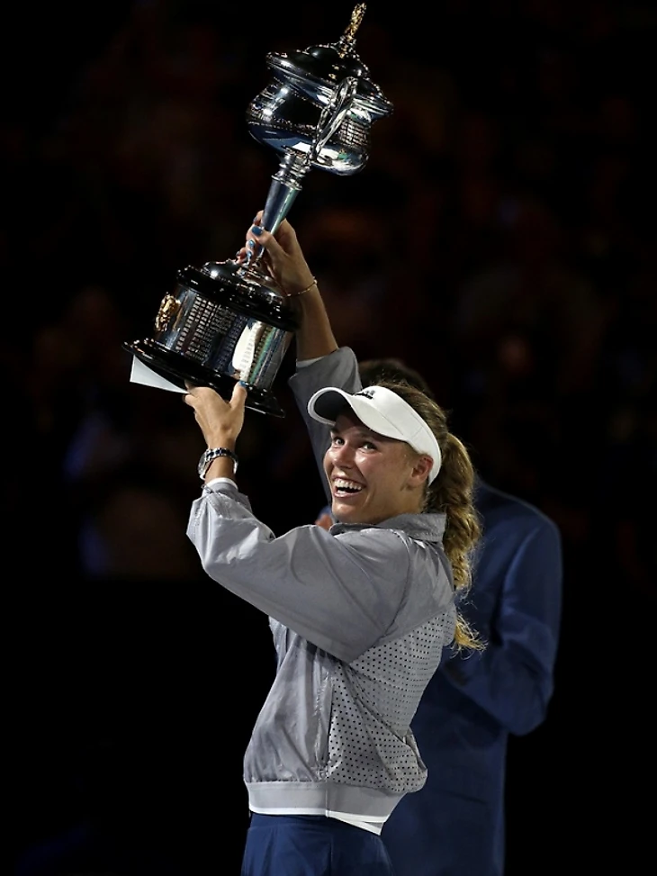 Каролин Возняцки — победительница Australian Open 2018.