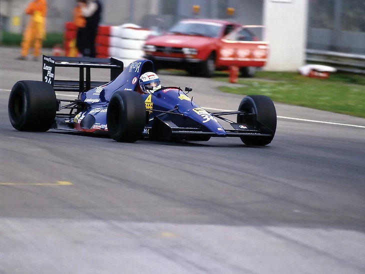 Николя Ларини за рулём Lambo 291