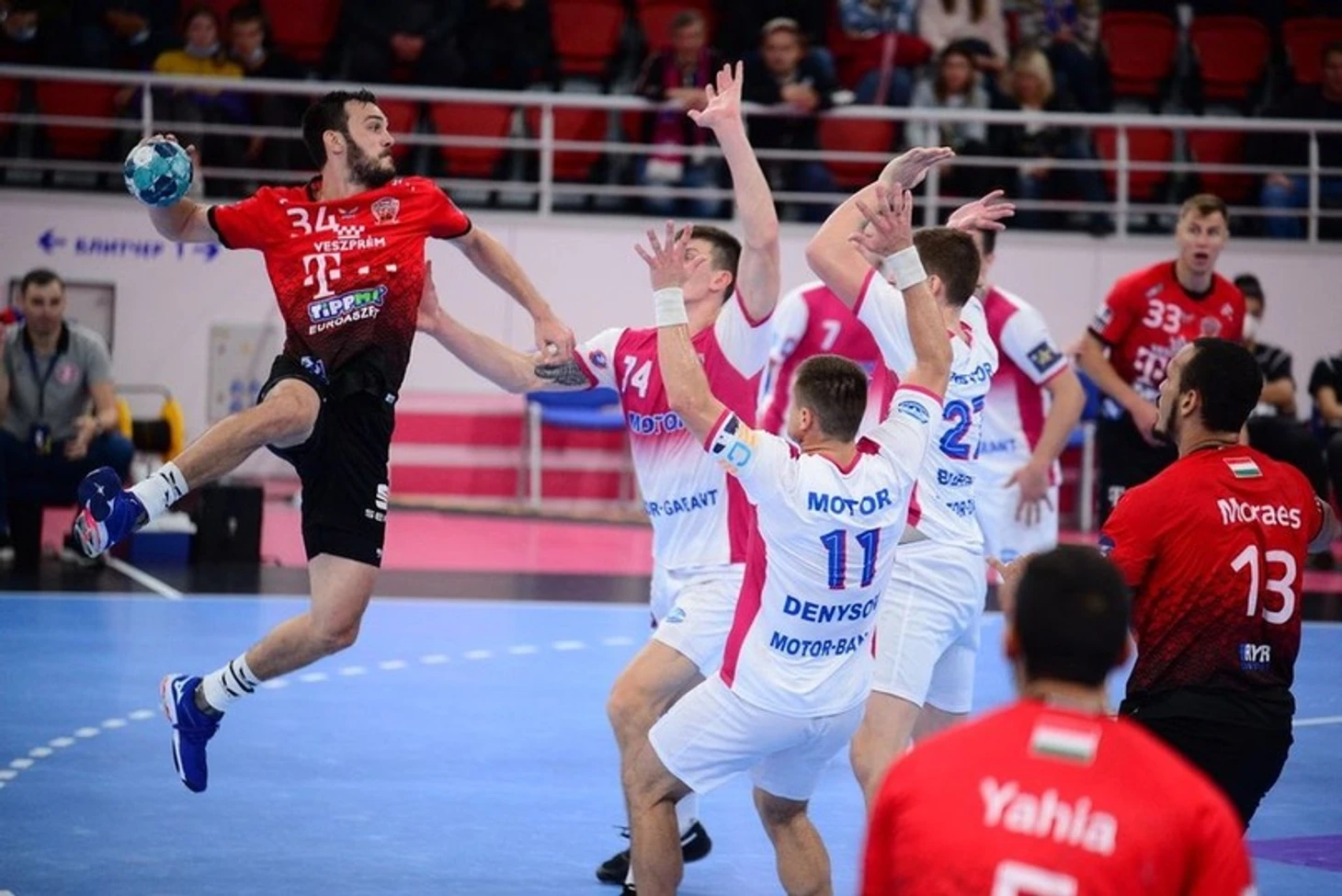 Лига чемпионов. "Фленсбург", "Веспрем" и "Ольборг" без потерь. "Мотор" — без очков, изображение №4