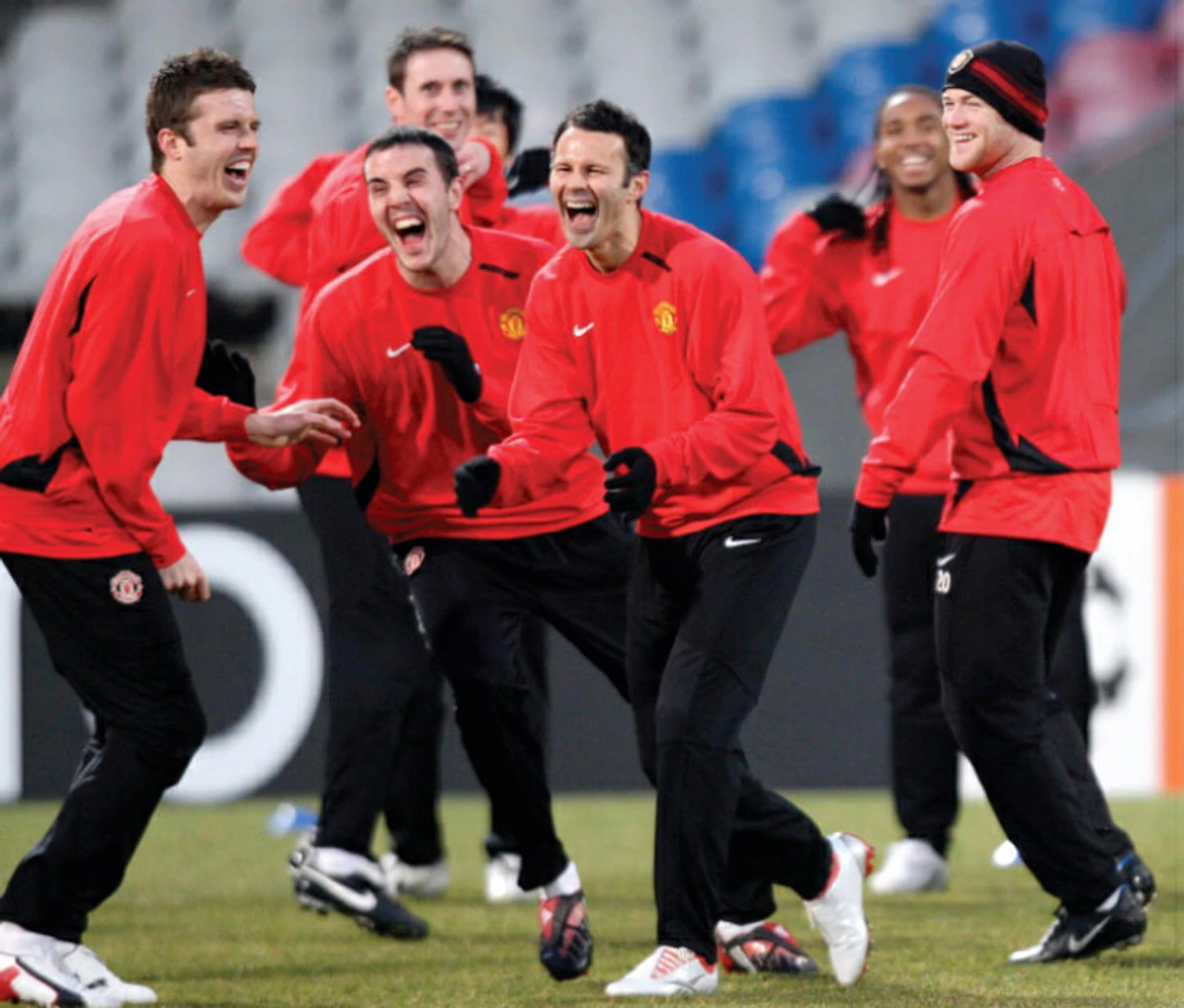 manutd training