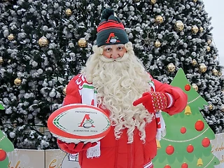 Самый регбийный Дед Мороз России живёт в Пензе!