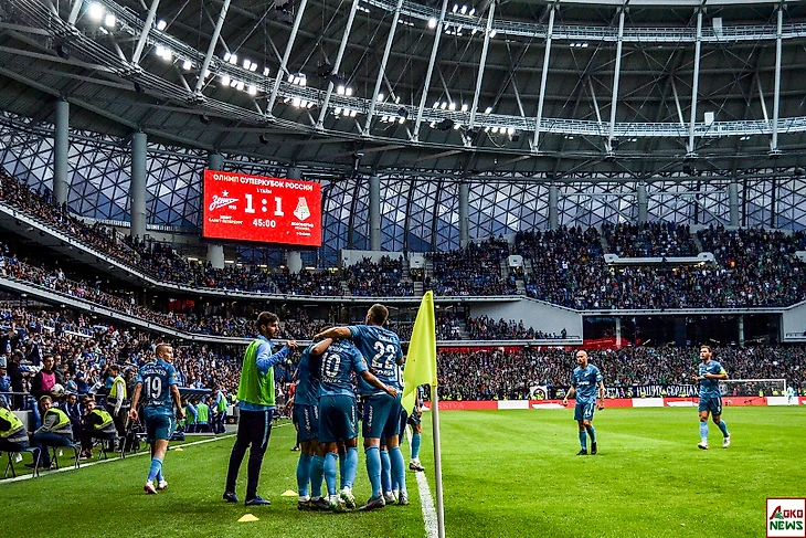 Суперкубок 2019 Зенит - Локомотив. Фото: Дмитрий Бурдонов / Loko.News