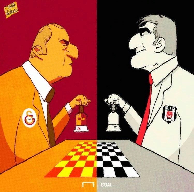 «Галатасарай» и «Бешикташ» — непримиримые соперники