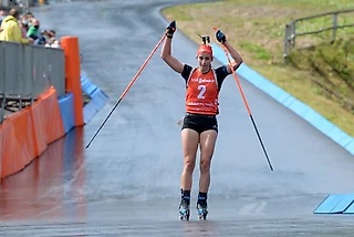 Чемпионаты на лыжероллерах в самом разгаре